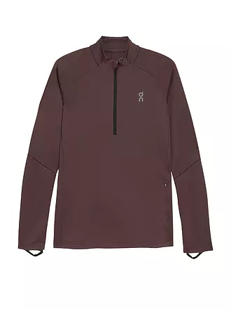 ON | Zipshirt funzionale Climate da donna | beere